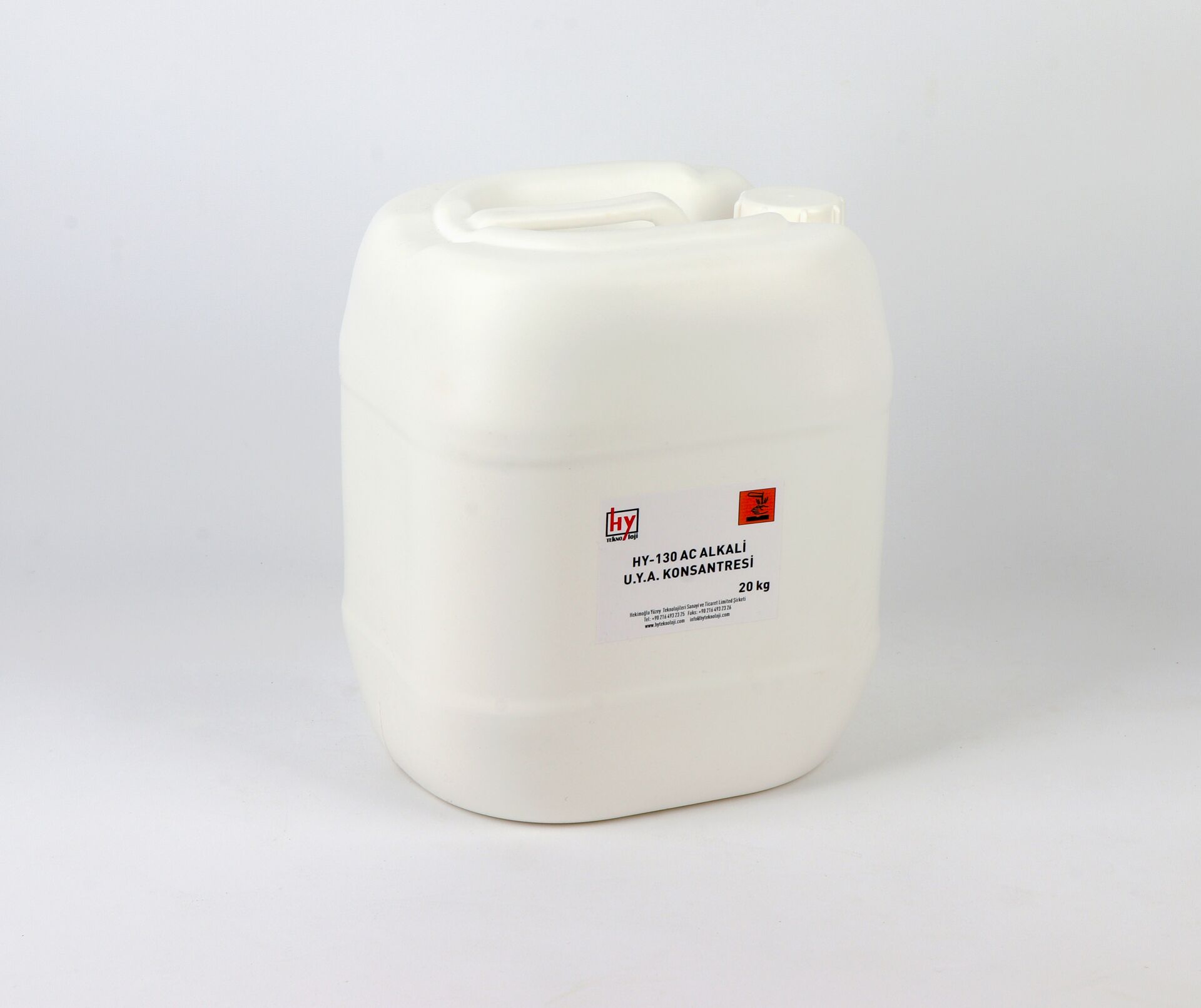 HY-130 AC Alkali Ultrasonik Yağ Alma Deterjanı - 20 kg ambalaj