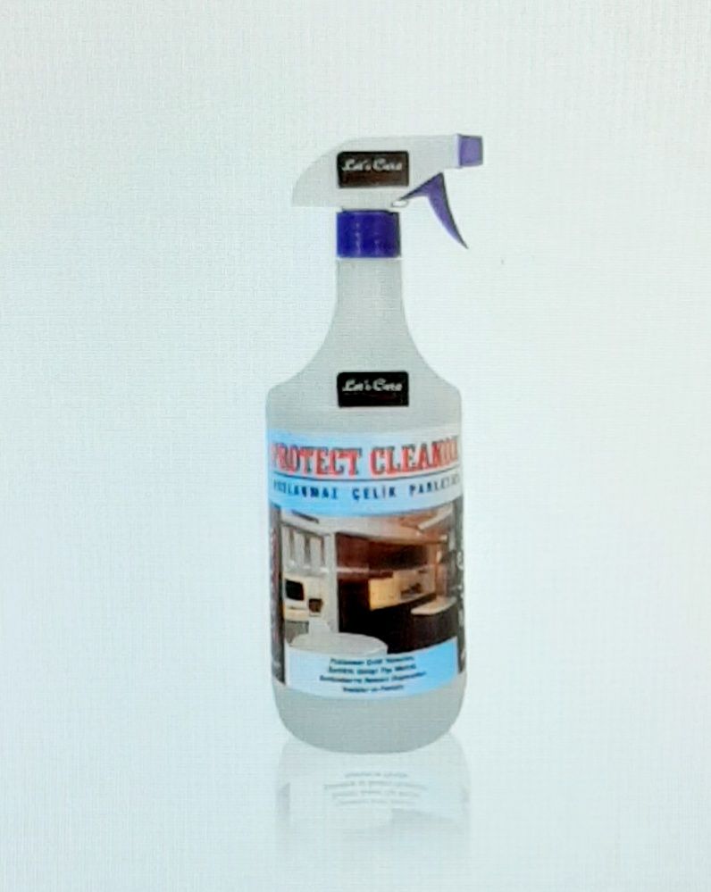 Paslanmaz Çelik Temizleyici ve Parlatıcı Sprey / Protect Cleanox - 860 ml