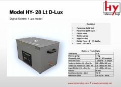 28 lt Digital Ultrasonik Yıkama Makinası
